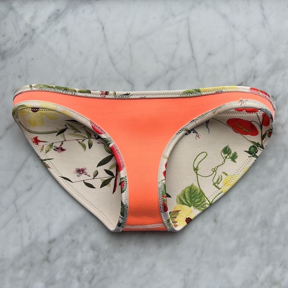 Triangl floral print bikini bottom - Picture 5 of 6